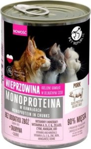 Pet Republic PetRepublic MONOPROTEINA dla kota wieprz. sos 400 g 1