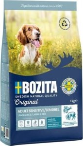 Bozita Bozita Original Adult Sensitive Jagnięcina i Ryż  - sucha karma dla psa - 3 kg 1