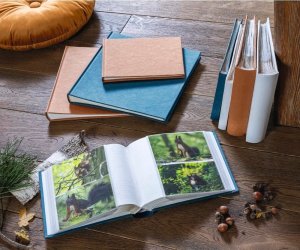 Hama Album jumbo 30x30 wrinkled biały 5