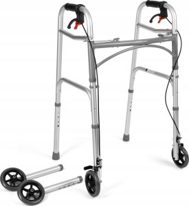 Timago Balkonik czterokołowy z hamulcami JMC-C3223 3