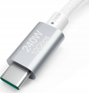 Kabel USB Hama USB-C - USB-C 1.5 m Biały (201724) 4