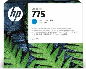 HP HP 775 500-ml Cyan Ink Cartridge 1