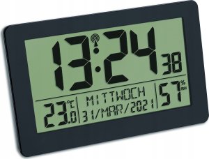 TFA TFA 60.2557.01  Radio controlled clock with room climate 1