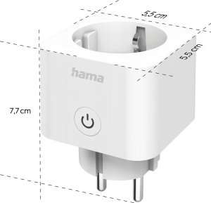 Hama Hama Smart WLAN-Socket white Matter, 3.680W            176638 12