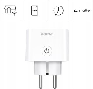 Hama Hama Smart WLAN-Socket white Matter, 3.680W            176638 9