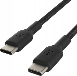 Kabel USB Belkin Belkin BOOST CHARGE braided Cab. USB-C/USB-C 15cm sw.CAB004BT0MBK 1