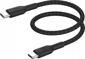 Kabel USB Belkin USB-C - USB-C 0.15 m Czarny (CAB004BT0MBK) 2