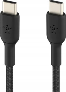 Kabel USB Belkin USB-C - USB-C 0.15 m Czarny (CAB004BT0MBK) 3