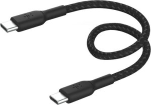 Kabel USB Belkin USB-C - USB-C 0.15 m Czarny (CAB004BT0MBK) 10