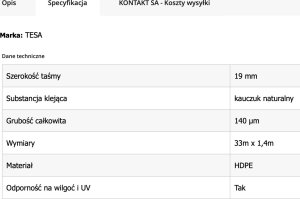 Zestaw narzędzi Tesa Tesa Abdeckfolie 33m x 1,40m 5
