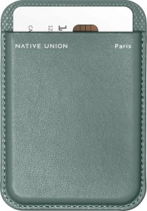 Native Union Native Union (Re)Classic Wallet - skórzany portfel kompatybilny z MagSafe (slate green) 1