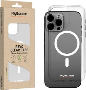 MyScreen Protector Etui do iPhone 15 Pro MyScreen REVO CLEAR CASE MagSafe 1