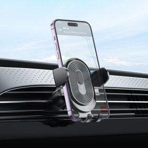 Borofone Borofone Uchwyt Samochodowy BH84 Experience na kratkę czarny 8