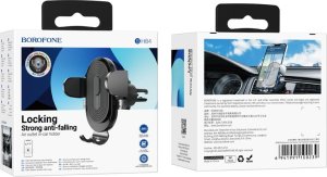 Borofone Borofone Uchwyt Samochodowy BH84 Experience na kratkę czarny 9