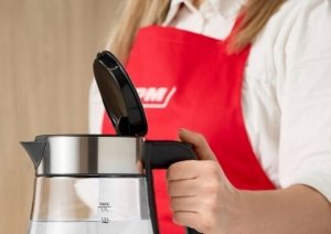 Czajnik MPM Czajnik bezprzewodowy MCZ-122 MPM szklany 5