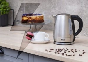 Czajnik MPM Czajnik bezprzewodowy MCZ-118M MPM inox 3