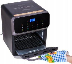 Frytkownica beztłuszczowa Linbox Frytkownica beztłuszczowa/piekarnik 5504 Linbox czarna 13