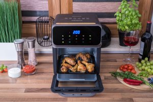 Frytkownica beztłuszczowa Linbox Frytkownica beztłuszczowa/piekarnik 5504 Linbox czarna 3