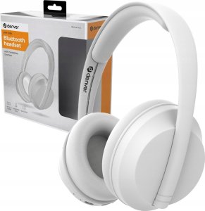 Słuchawki Denver Słuchawki nauszne BT Denver BTH-235W białe 3
