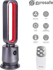 Oczyszczacz powietrza Webber Weberr TWB1830 2 w 1 szary 2