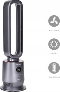 Oczyszczacz powietrza Webber Weberr TWB1830 2 w 1 szary 8