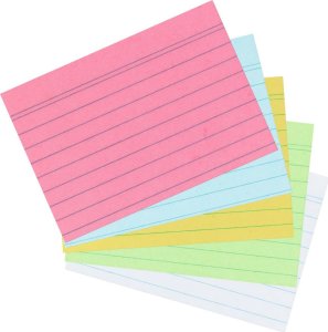 Herlitz Herlitz Karteikarte  A5 liniert grün           100er Packung 4