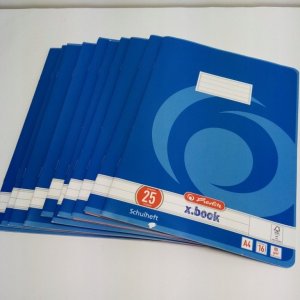 Herlitz Herlitz Hefte x.book   A4/16 Lin.25   FSC Mix 2