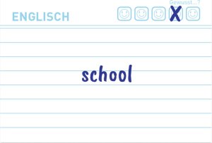 Herlitz Karta indeksowa A8 Słownictwo w linię biały Bl.Engel 100 szt. 3