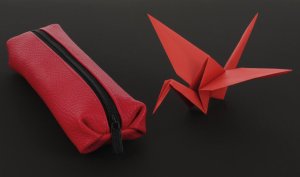 Piórnik Herlitz Herlitz Faulenzer Origami Flame red 6
