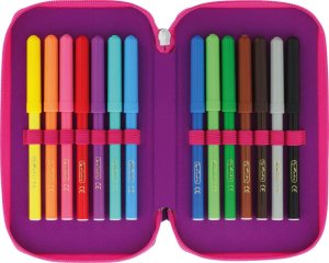 Piórnik Herlitz Herlitz TriCase 31tlg Dip Dye Pink/Purple 5
