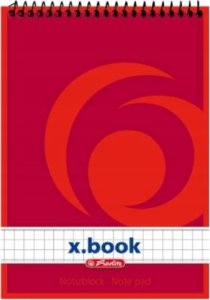 Herlitz Herlitz Spiralnotizblock A5 50 Blatt kariert 2