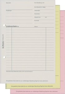 Herlitz Herlitz Lieferscheinbuch A5 205 3x40 Bl. selbstdurchschreibe 1