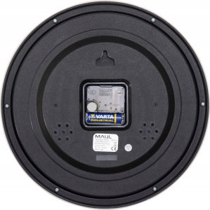 Maul MAUL Wanduhr Step weiß/silber Kunststoff 30cm inkl. Batterie 6