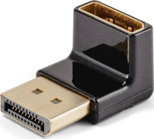 Adapter AV Club 3D Club3D Adapter DP  > DP 1.4 90° abgewinkelt   4K@120Hz St/Bu retail 1