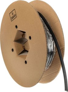 Organizer LABEL THE CABLE LTC Klettrolle Pro Cable Tube 10m zum Bündeln&Ordnen schwarz 4