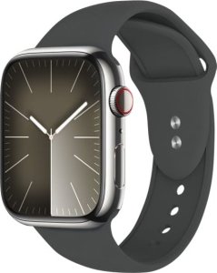 Crong Crong Liquid - Pasek do Apple Watch 42/44/45/49 mm (grafitowy) 7