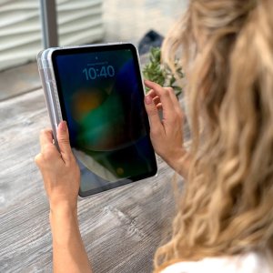 Etui na tablet STM STM OPP – Etui origami iPad Air 13" (M2) (szary) 10