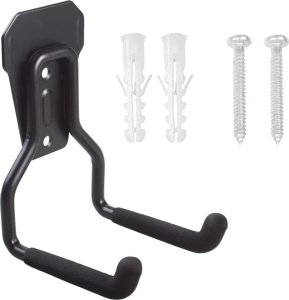 Maclean Uchwyt ścienny do garażu  Maclean, na opony, narzędzia ogrodnicze, drabinę, węże ogrodowe, stalowy, max. obciążenie 35kg, MC-439 4