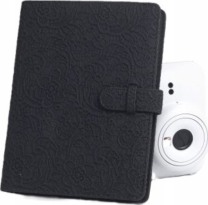 Pokrowiec LoveInstant Album Na 128 Zdjęć Do Fujifilm Instax Mini 99 40 12 11 9 Liplay Evo Link 2 / Czarny Koronka 5