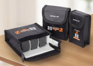 Pokrowiec SunnyLife Futerał Etui Pokrowiec Na 3x Akumulator Do Drona Dji Avata 2 Ognioodporny / At2-dc783-3 7