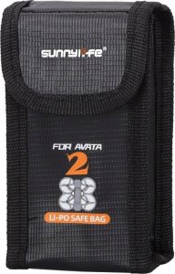 Pokrowiec SunnyLife Futerał Etui Pokrowiec Case Na 1x Akumulator Do Dji Avata 2 Ognioodporny / At2-dc781-1 3