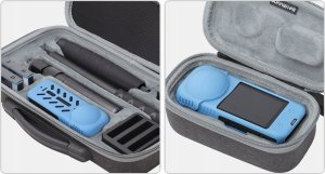 SunnyLife Dekielek Na Obiektyw + Obudowa Silikonowa Osłona Ochrona Do Insta360 X4 / X 4 / X4-bht818-tr Biały 5