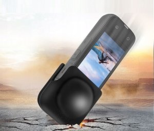 Telesin Dekielek Dekiel Zaślepka Osłona Ochrona Na Obiektyw Do Insta360 X4 / X 4 / S6-ptc-05-tis 5