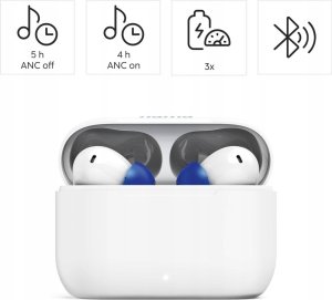 Słuchawki Hama SŁUCHAWKI DOKANAŁOWE TRUE WIRELESS ANC "PASSION CLEAR II" BIAŁE 11