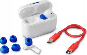 Słuchawki Hama SŁUCHAWKI DOKANAŁOWE TRUE WIRELESS ANC "PASSION CLEAR II" BIAŁE 7