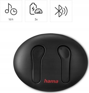 Słuchawki Hama SŁUCHAWKI DOUSZNE TRUE WIRELESS "SPIRIT UNCHAINED" ENC CZARNE 8
