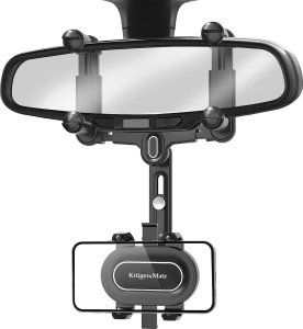 Kruger&Matz Uniwersalny uchwyt do telefonu Kruger&amp;Matz KM1372 mocowany na lusterko 9