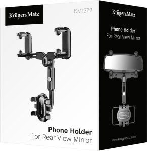 Kruger&Matz Uniwersalny uchwyt do telefonu Kruger&amp;Matz KM1372 mocowany na lusterko 10