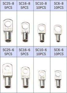 Eurokomp Zakończenia kablowe zestaw 60szt. E6215 4