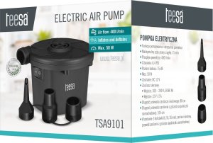 Teesa Elektryczna pompka do materaca, basenu 12 V 230 V 11